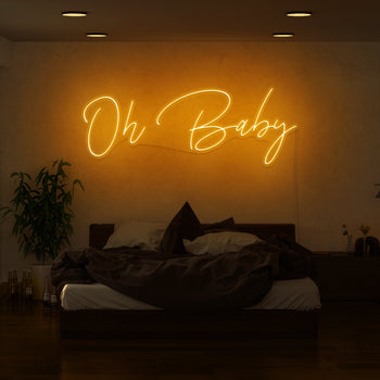 Oh Baby Neon Sign