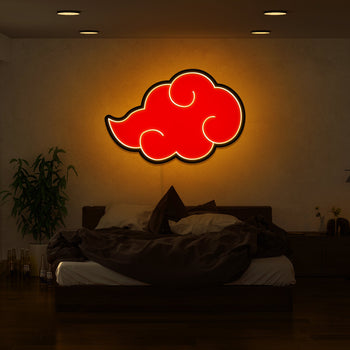 Akatsuki Cloud Logo Neon Sign