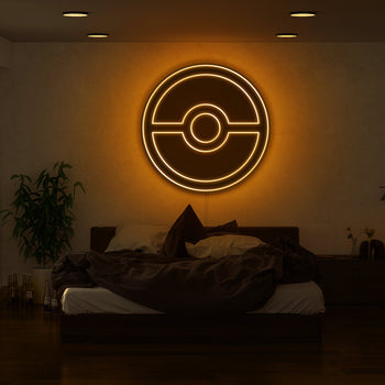 Poke Ball Neon Sign