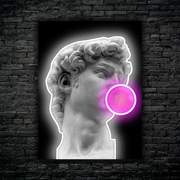 David - Neon x Art Sign