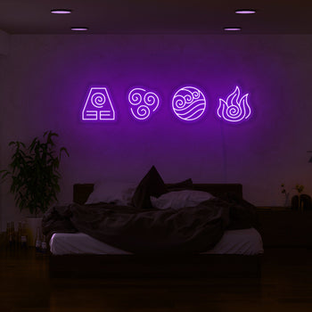 Avatar Elements Neon Sign