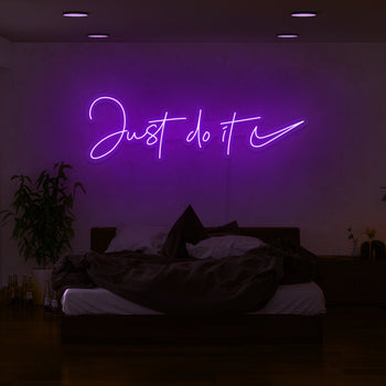 Just Do It Neon Sign