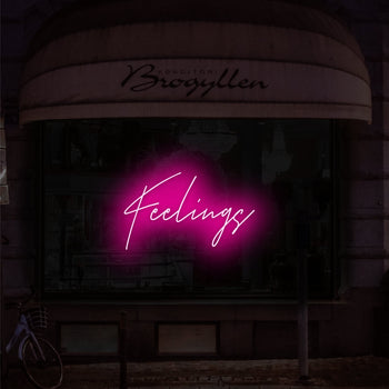 Feelings Neon Sign, Neon Sign - myNeon 