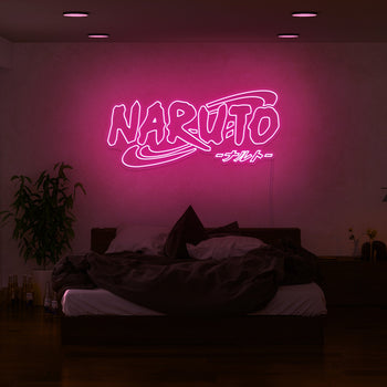 Naruto Logo Neon Sign