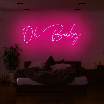 Oh Baby Neon Sign