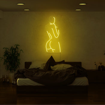 Body Lines Aesethetic Neon Sign