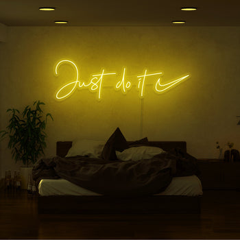 Just Do It Neon Sign
