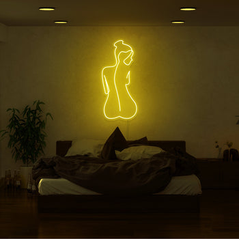 Sekou Lady Line Art Neon Sign