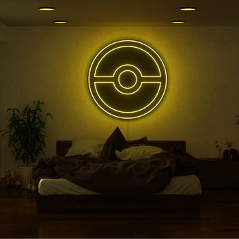 Poke Ball Neon Sign