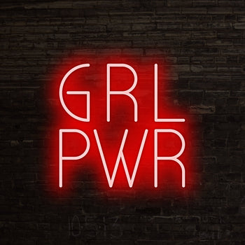 Girl Power Neon Sign, Neon Sign - myNeon 