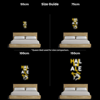 Hail The Ale Neon Sign, Neon Sign - myNeon 