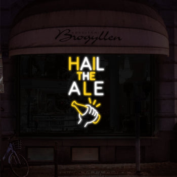 Hail The Ale Neon Sign, Neon Sign - myNeon 