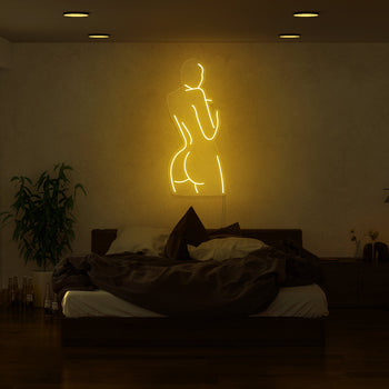 Body Lines Aesethetic Neon Sign
