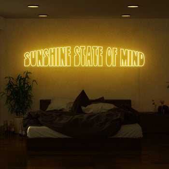 Sunshine State Of Mind Neon Sign