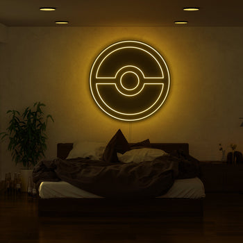 Poke Ball Neon Sign