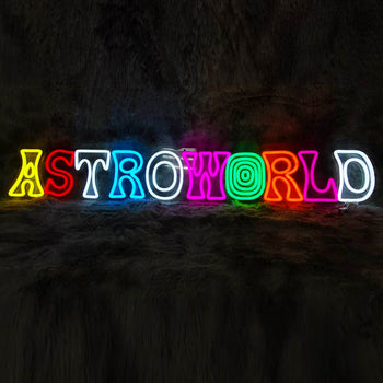 Astroworld Neon Sign, Neon Sign 2 - myNeon