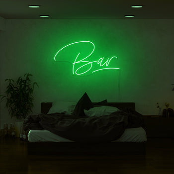 Bar Neon Sign - myNeon
