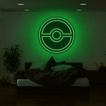 Poke Ball Neon Sign