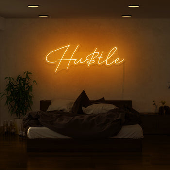 Hu$tle Neon Sign