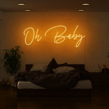 Oh Baby Neon Sign
