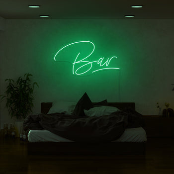 Bar Neon Sign - myNeon