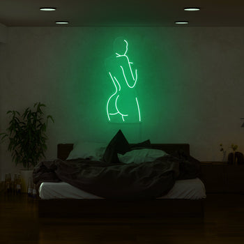 Body Lines Aesethetic Neon Sign
