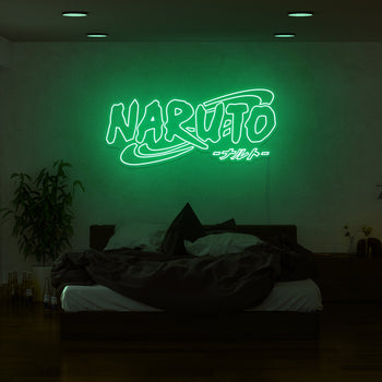 Naruto Logo Neon Sign