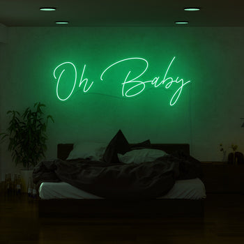 Oh Baby Neon Sign