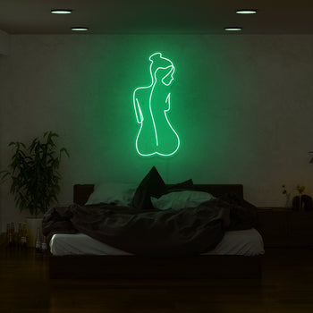 Sekou Lady Line Art Neon Sign