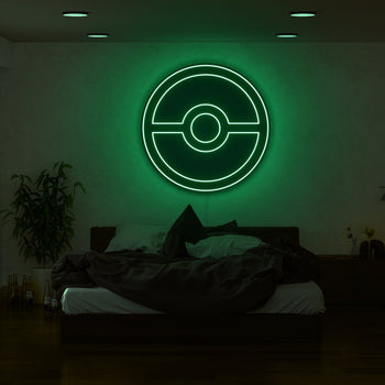 Poke Ball Neon Sign