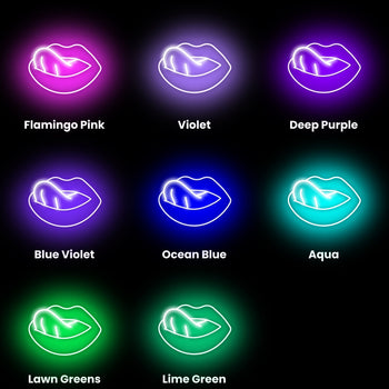 Sugar Lips Neon Sign, Neon Sign - myNeon 