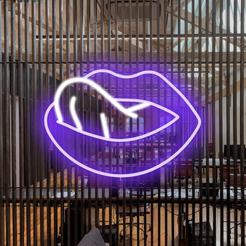 Sugar Lips Neon Sign, Neon Sign - myNeon 