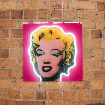 Marilyn Monroe - Neon x Art Sign