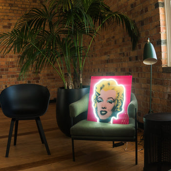 Marilyn Monroe - Neon x Art Sign