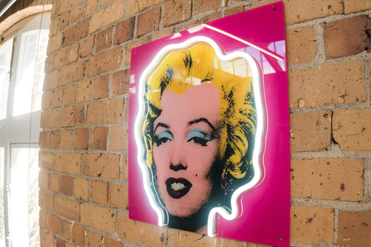 Marilyn Monroe - Neon x Art Sign
