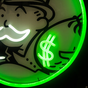 Monopoly - Neon x Art Sign