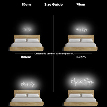 Mr and Mrs Neon Sign