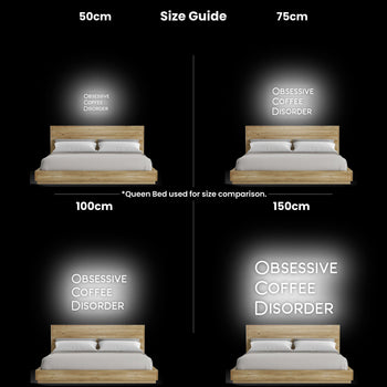 Obsessive Coffee Disorder Neon Sign, Neon Sign - myNeon 