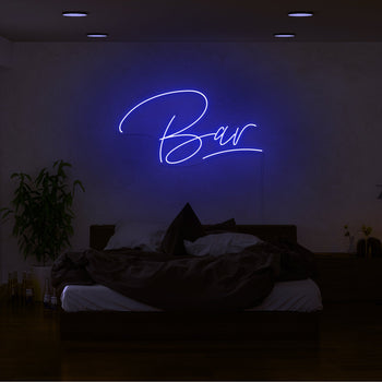 Bar Neon Sign - myNeon