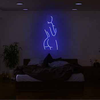 Body Lines Aesethetic Neon Sign