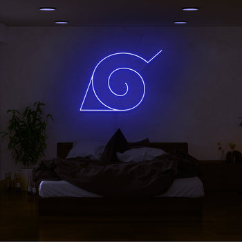 Hidden Leaf Village Neon Sign