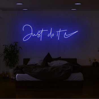 Just Do It Neon Sign