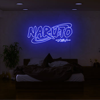 Naruto Logo Neon Sign