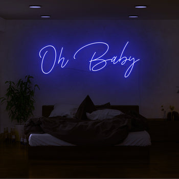 Oh Baby Neon Sign