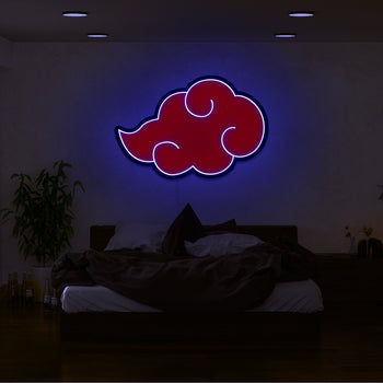 Akatsuki Cloud Logo Neon Sign