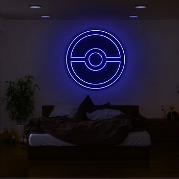 Poke Ball Neon Sign