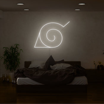 Hidden Leaf Village Neon Sign