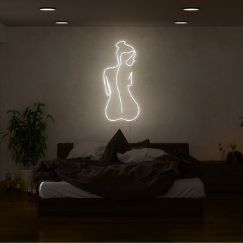 Sekou Lady Line Art Neon Sign