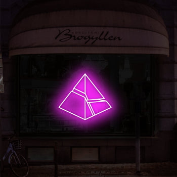 Pyramid Neon Sign, Neon Sign - myNeon 