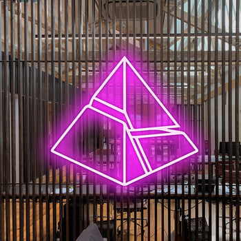 Pyramid Neon Sign, Neon Sign - myNeon 